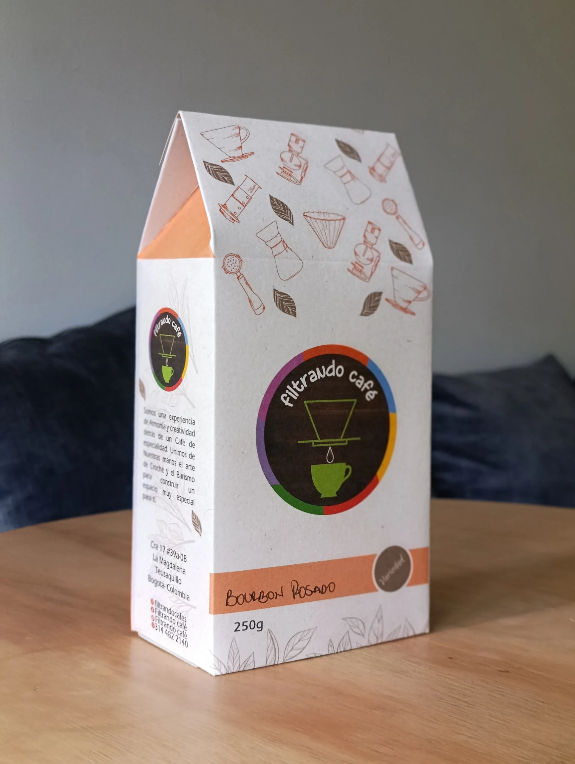 Café Variedad Bourbon Rosado