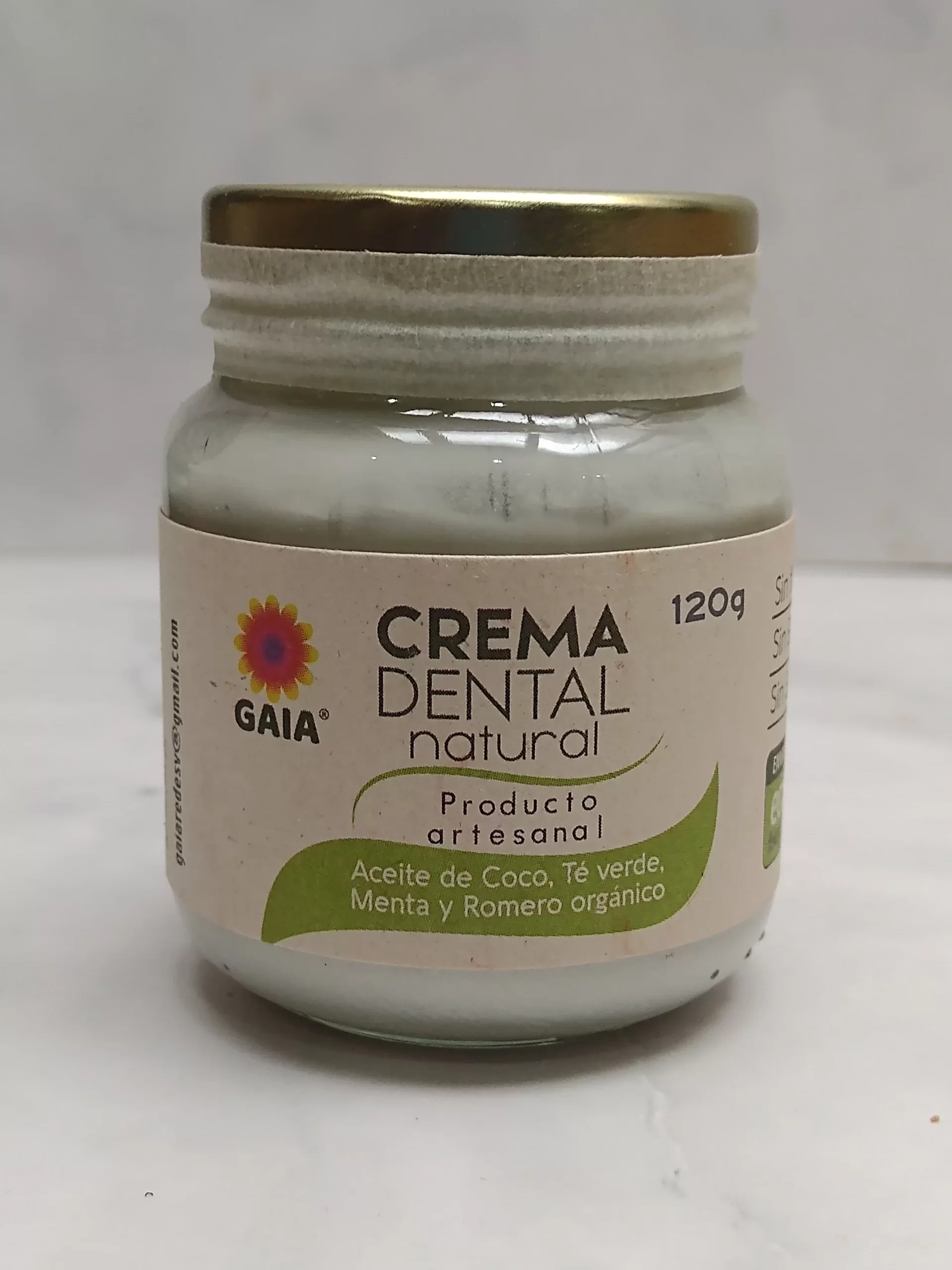Crema Dental sin Flúor