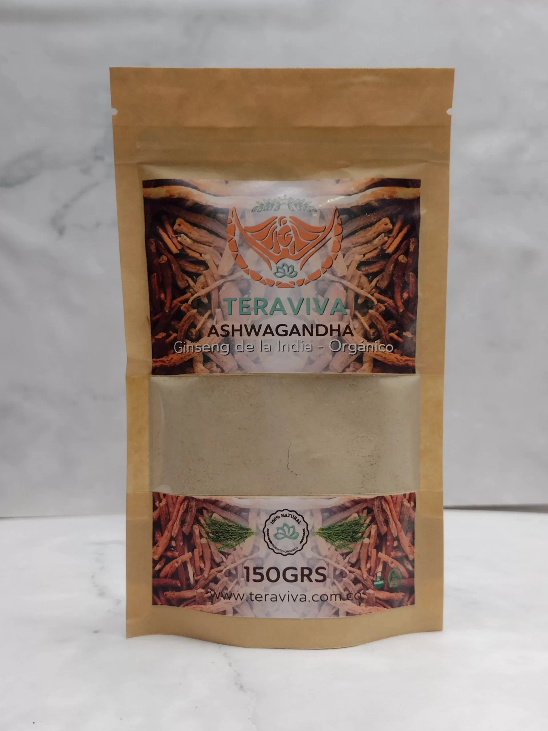 Ashwagandha Orgánica En Polvo