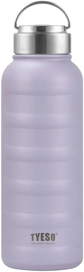 Termo botella doble pared metálico Café - Imagen 3
