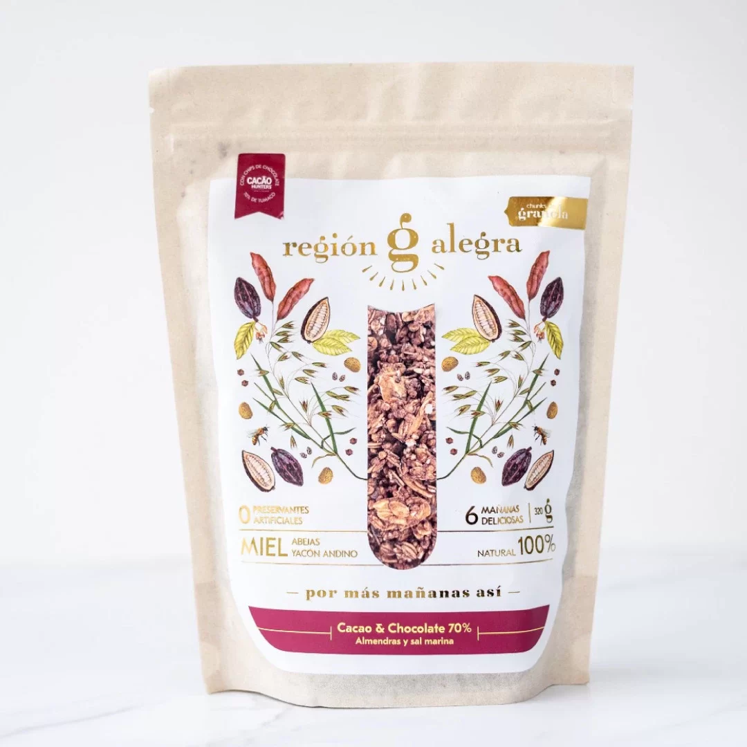 Granola con miel de Abejas y de Yacón